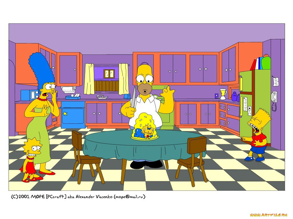 , the, simpsons